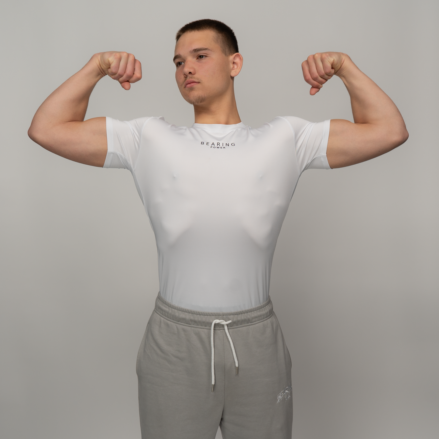 Bearing Power Muscle Fit Tee